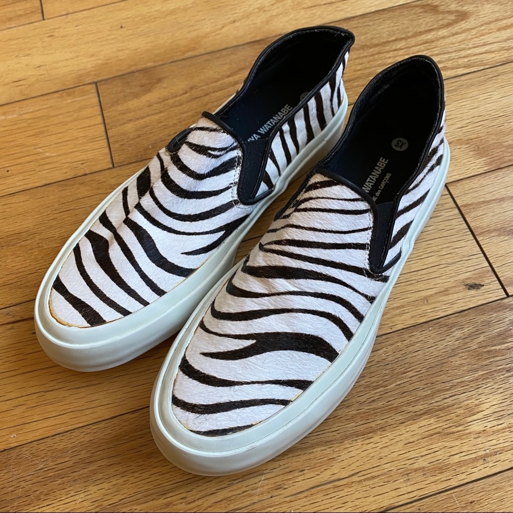 Junya Watanabe Comme des Garcon Pony Hair Slip On